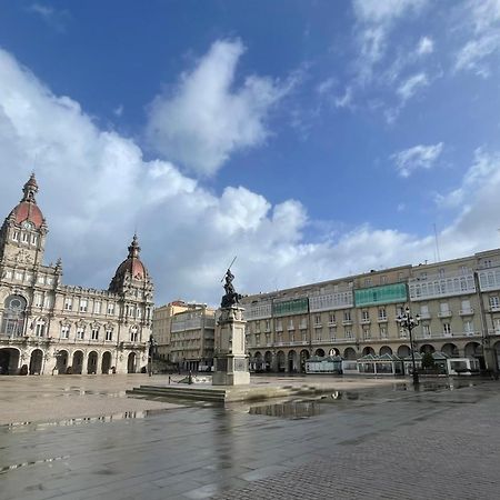 Appartamento La Casa De Maria Pita La Coruña Esterno foto